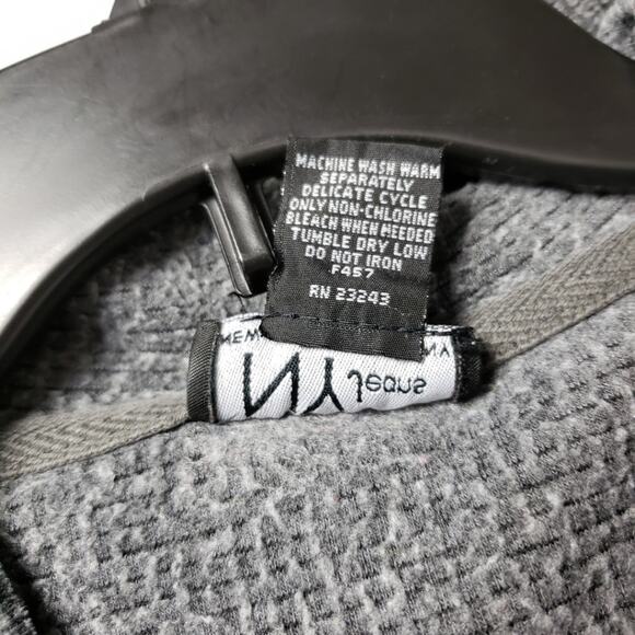 NY Jeans Fleece Full Zip Hooded Sweatshirt S - Picture 6 of 8